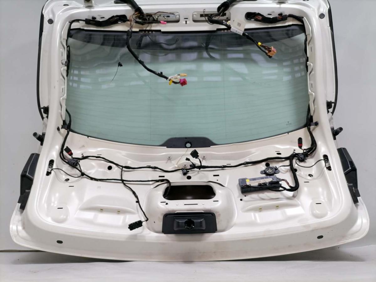 Porsche Macan original Heckklappe Wei&szlig; Bj.2015